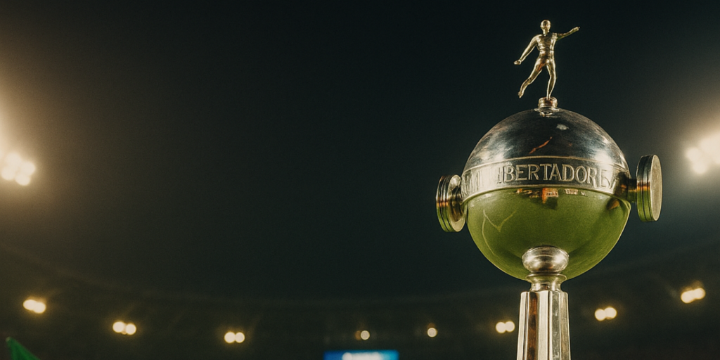 imagem da taça continental para representar a próxima rodada da libertadores