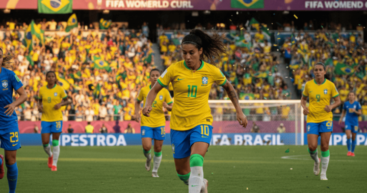 imagem da marta, camisa 10 da seleção brasileira, jogando a copa do mundo feminina 2027