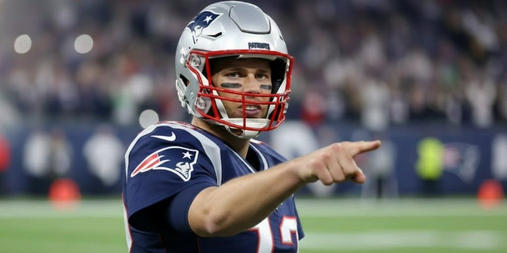 Tom Brady, um dos melhores jogadores de futebol americano da história