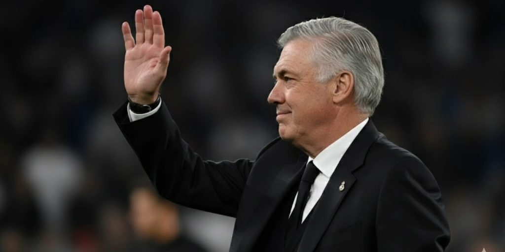 foto de Carlo Ancelotti, um dos treinadores da seleção brasileira