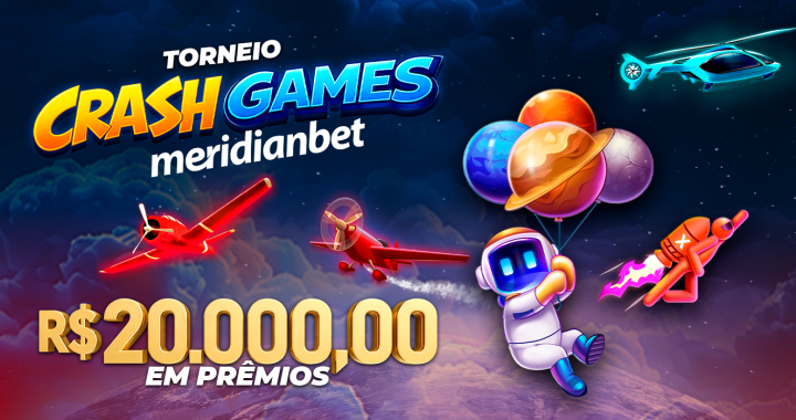 banner do torneio crash game da meridianbet