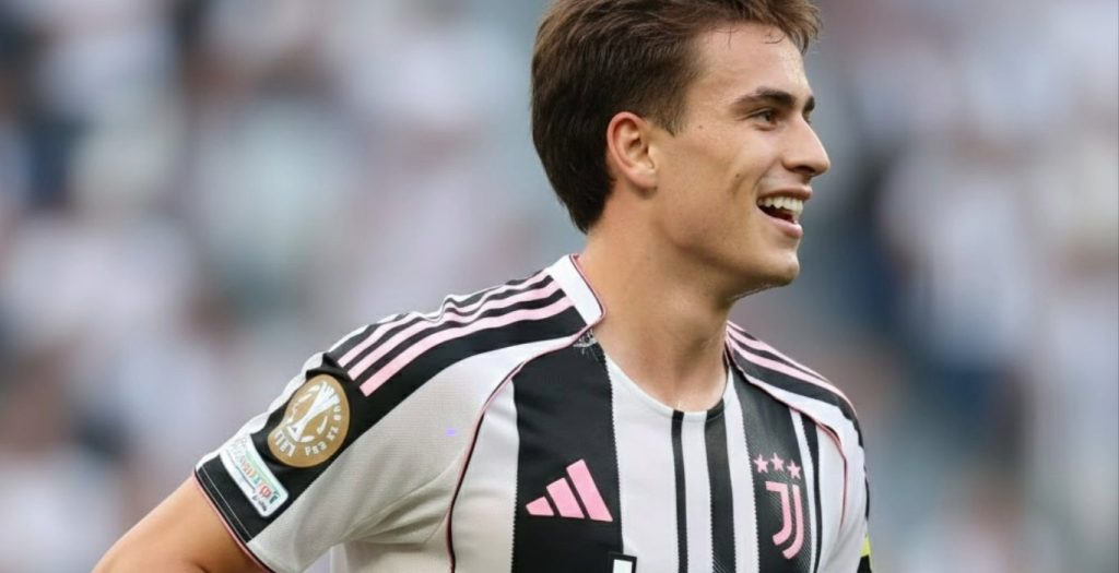 imagem de um dos novos jogadores da juventus