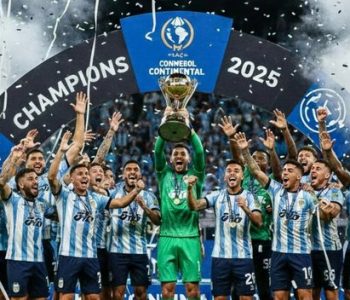 foto do Racing, vencedor da última Recopa Sul-Americana